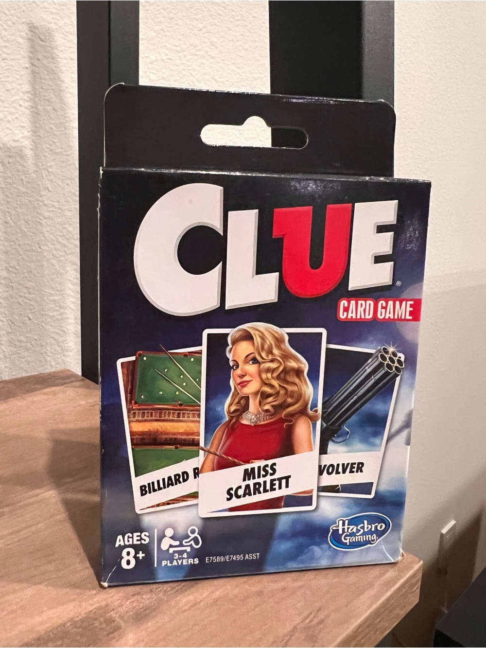 Hasbro Clue Card Game - (84) Cards (3-4) Players